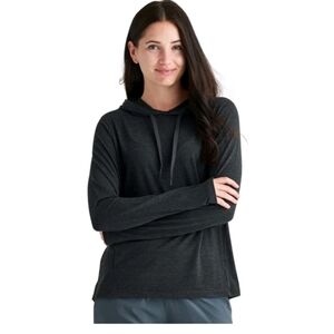 🌟40% OFF SALE Free Fly Bamboo Flex Hoodie Women's Sweatshirt, Heather Black